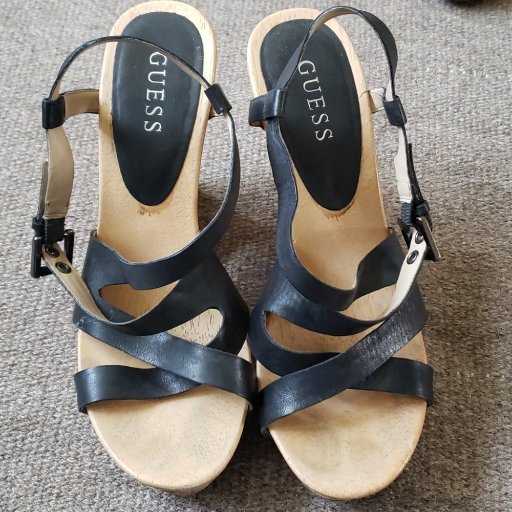 Guess wedge heels